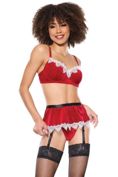 Coquette - Bra, Garter Skirt & G-String - CQ24317