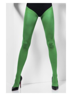 Opaque Tights, Green - FV27139