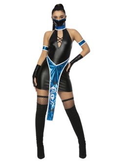 Fever Blue Ninja Costume - FV56449
