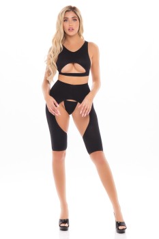 Leg Up 3Pc Short Set   - PL23092