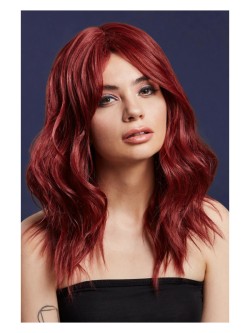 Fever Ashley Wig, Two Toned Blend, Ruby Red - FV72096