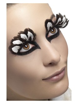 Eyelashes, Feather, Brown - FV24255