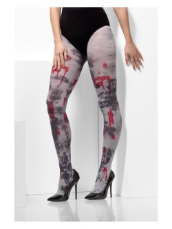 Opaque Tights, Zombie Dirt, Grey - FV48316