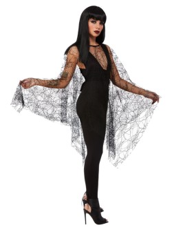 Fever Spider Web Lace Poncho - FV68019