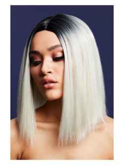 Fever Kylie Wig, Two Toned Blend, Ice Blonde - FV72064