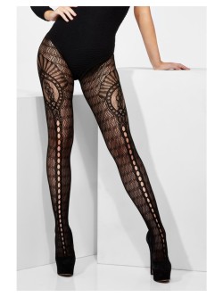 Fever Crown Crochet Tights - FV70278