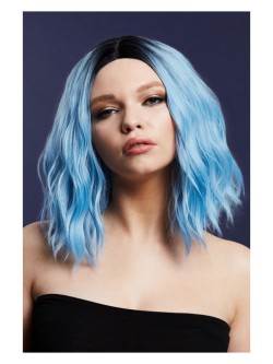 Fever Cara Wig, Two Toned Blend, Baby Blue - FV72029