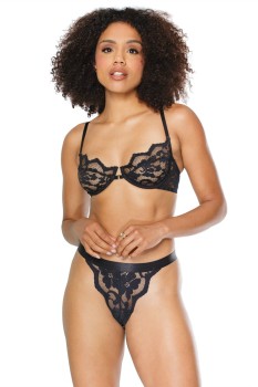 Coquette - Bra & High waisted thong  - CQ22122