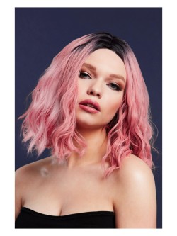 Fever Cara Wig, Two Toned Blend, Ash Pink - FV72034