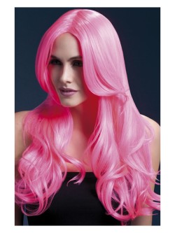 Fever Khloe Wig, Neon Pink - FV42545