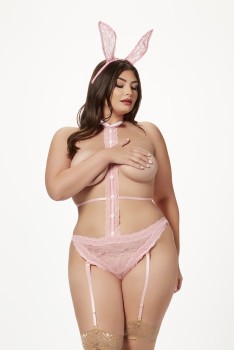 Seven til Midnight - Two piece bunny costume se - STM11480XP
