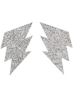 Fever Glitter Lightning Bolt Nipple Pasties - FV20792