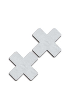 Set Of Solid Cross Pasties. - GL31511