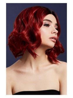 Fever Kourtney Wig, Two Toned Blend, Ruby Red - FV72039