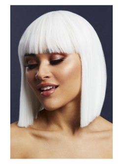 Fever Lola Wig, White - FV70283