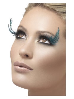 Eyelashes, Black & Green - FV37133