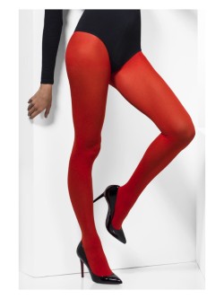 Opaque Tights, Red - FV27135