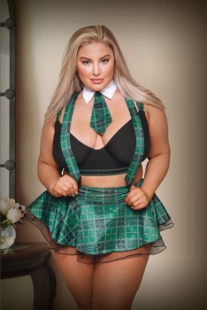 Slither'n To Your DMs School Girl Costume Set - FL-B-PL2008X