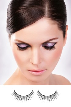 Black Premium Eyelashes - BE690