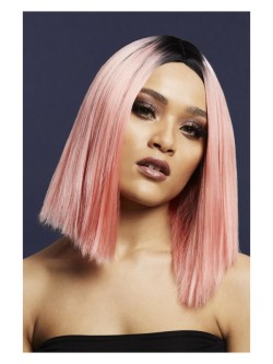 Fever Kylie Wig, Two Toned Blend, Coral Pink - FV72041