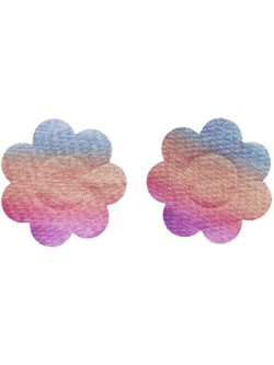 Fever Irridecent Rainbow Flower Nipple Pasties - FV20001