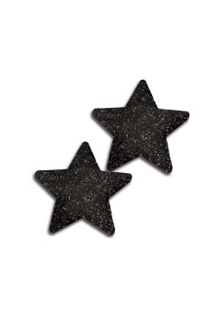 Set Of Glitter Star Pasties. - GL31525