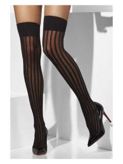 Sheer Hold-Ups, Black - FV42765