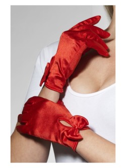 Gloves, Short, Red - FV43173