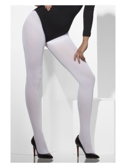 Opaque Tights, White - FV42739