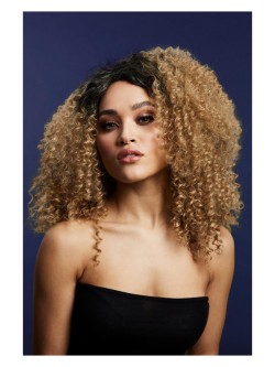 Fever Lizzo Wig, Caramel - FV72099